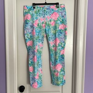 Lilly Pulitzer Kelly Ankle Pant size 16